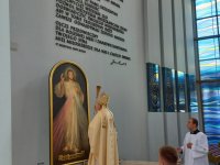 Poświęcenie obrazu Jezusa Miłosiernego w Łagiewnikach